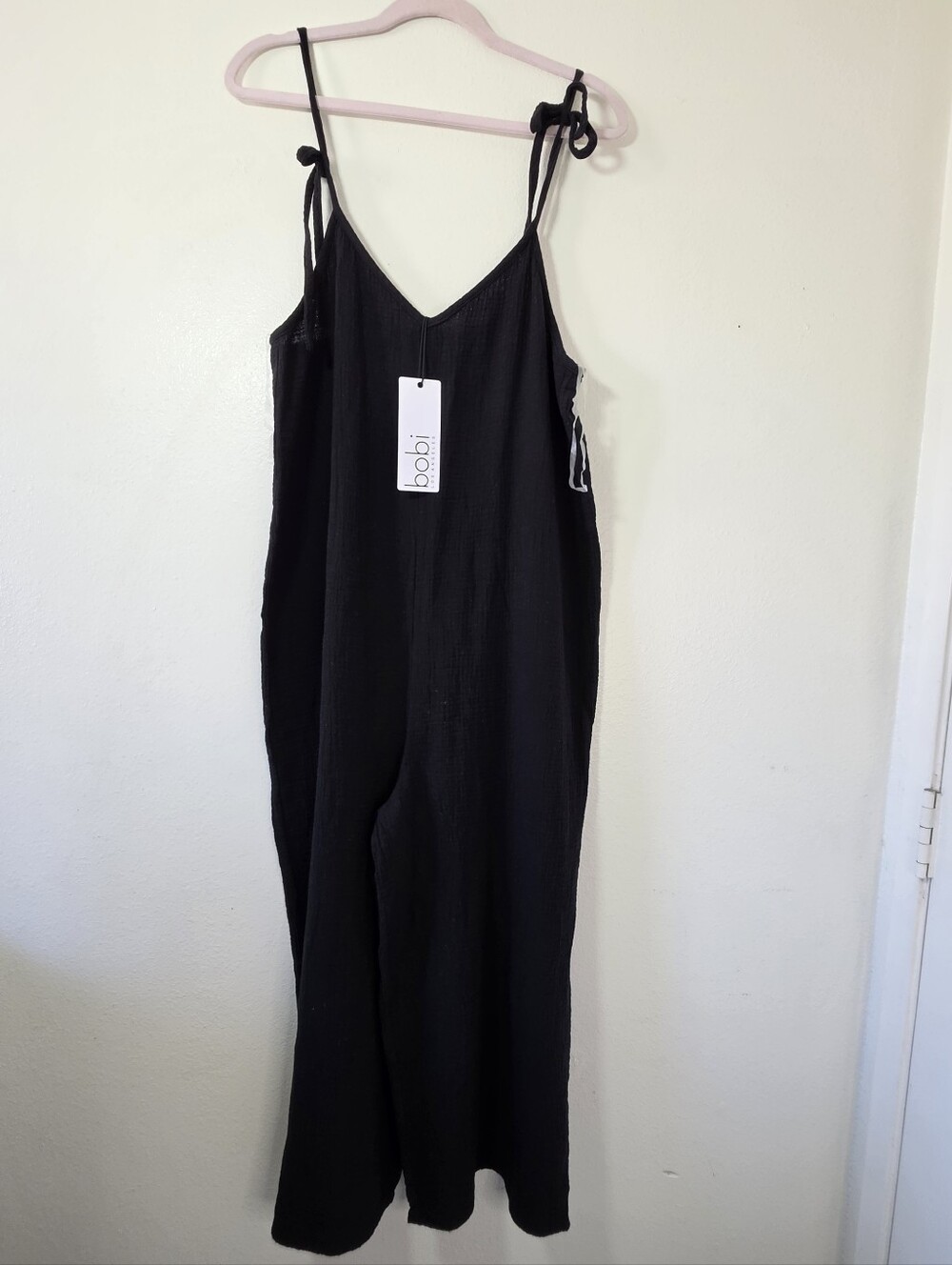 Bobi Wide-Leg Jumpsuit Size Large